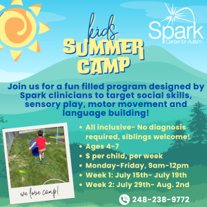 Spark Summer Camp @ Spark Center for Autism